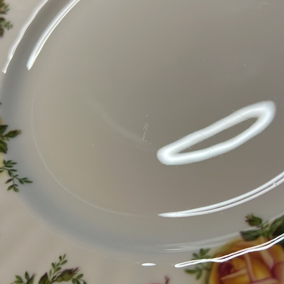 SALAD / DESERT PLATE OLD COUNTRY ROSES ROYAL ALBERT BONE CHINA ENGLAND 1962 VTG - Picture 12 of 12